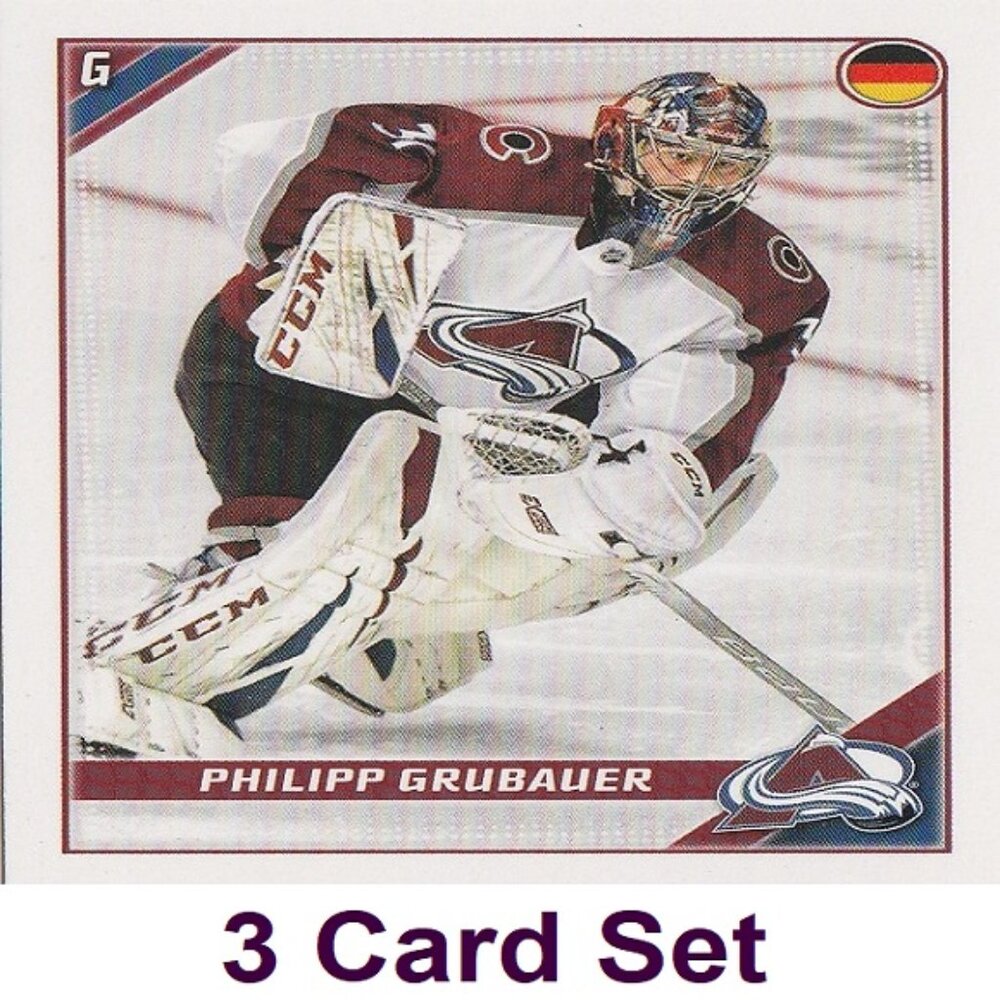 Philipp Grubauer Hockey Card Collection